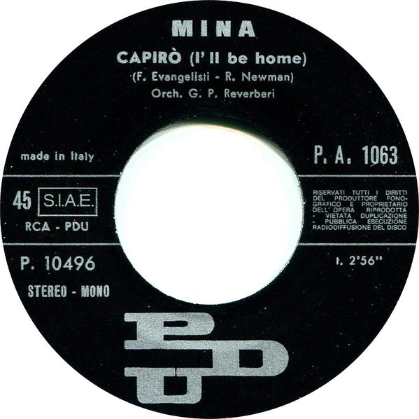 Mina - Amor Mio (7")