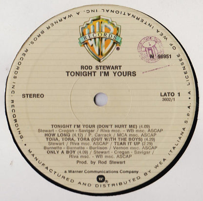 Rod Stewart - Tonight I'm Yours