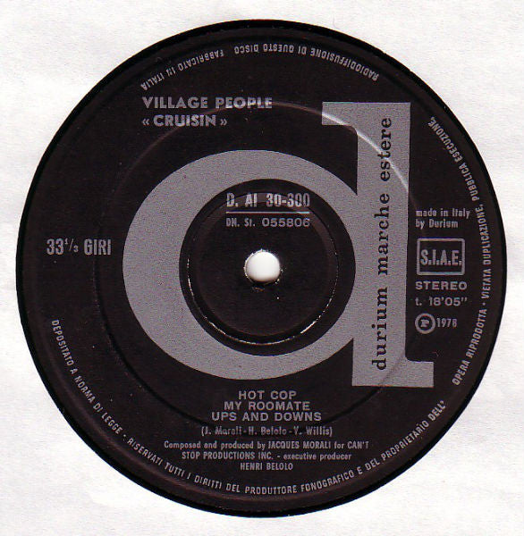 Village People - Cruisin'