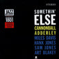 Cannonball Adderley - Somethin' Else (nuovo)