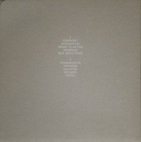 Joy Division - Still