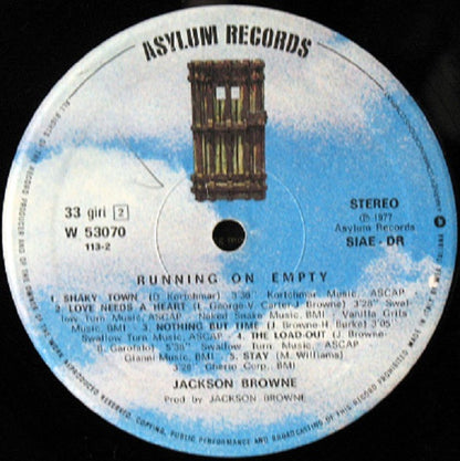 Jackson Browne - Running On Empty