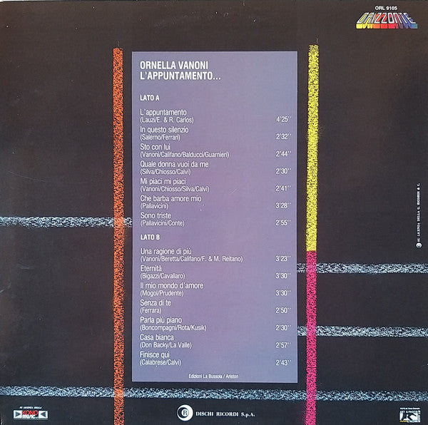 Ornella Vanoni - L'Appuntamento...