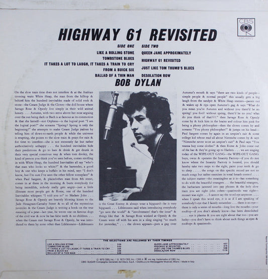 Bob Dylan - Highway 61 Revisited