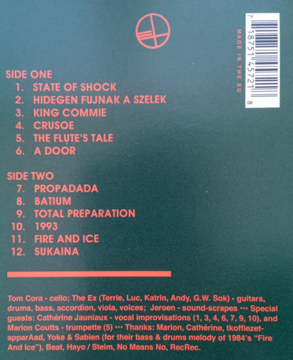 The Ex + Tom Cora ‎– Scrabbling At The Lock (nuovo)