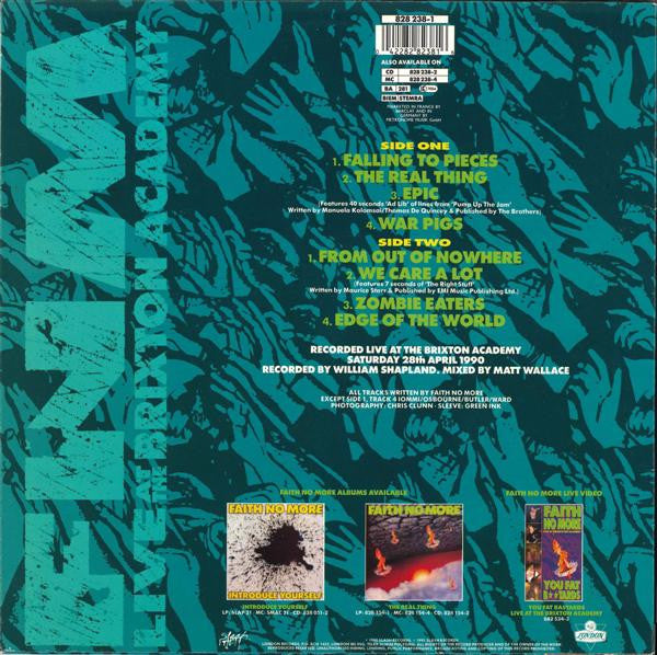 Faith No More - Live At The Brixton Academy