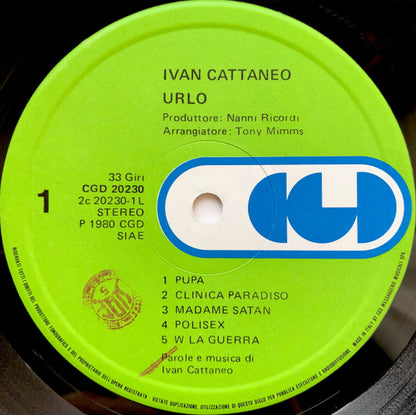Ivan Cattaneo - Urlo