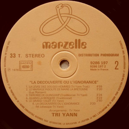 Tri Yann - La Découverte Ou L'ignorance