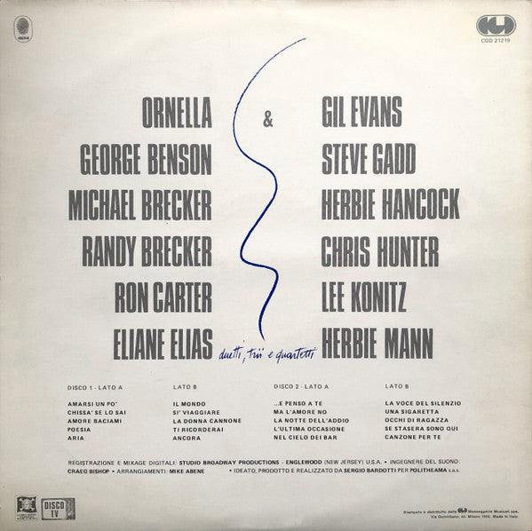 Ornella Vanoni - Ornella &... (Duetti, Trii, Quartetti)