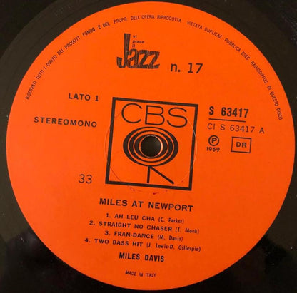The Miles Davis Sextet - Miles At Newport