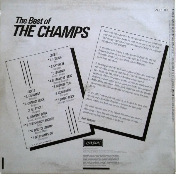 The Champs - The Best Of The Champs