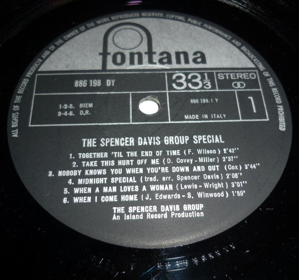 The Spencer Davis Group - The Spencer Davis Group Special