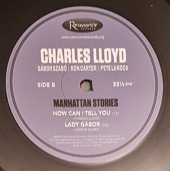 Charles Lloyd - Manhattan Stories