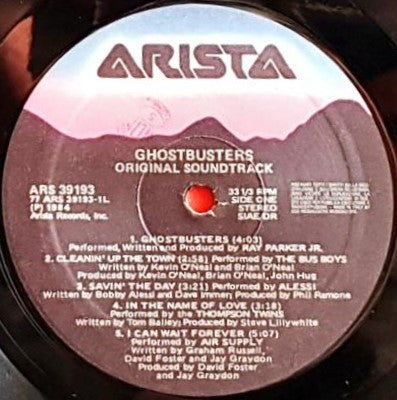 Various - Ghostbusters (Original Soundtrack Album)