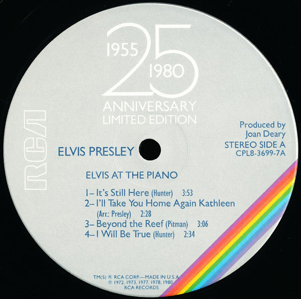 Elvis Presley - Elvis Aron Presley (1955-1980 - 25 Anniversary) (box)