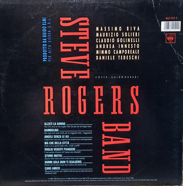 Steve Rogers Band - Alzati La Gonna