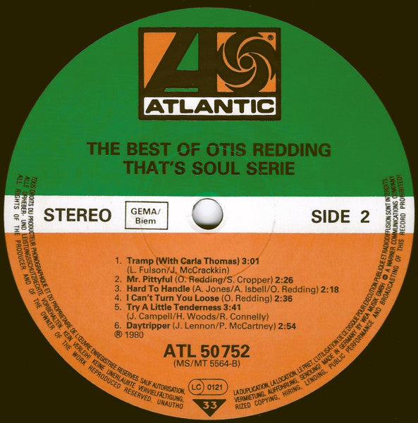 Otis Redding - The Best Of Otis Redding