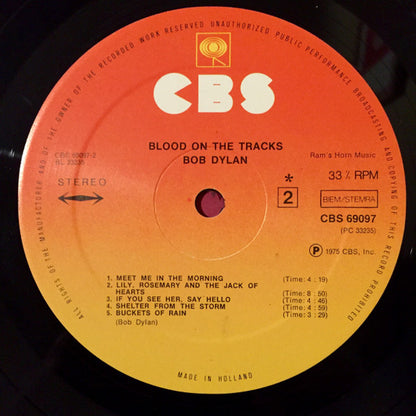 Bob Dylan - Blood On The Tracks