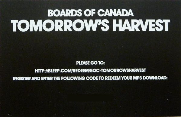 Boards Of Canada - Tomorrow's Harvest