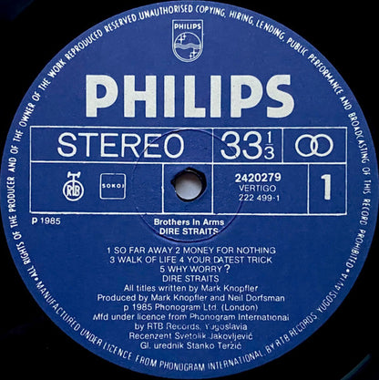 Dire Straits - Brothers In Arms