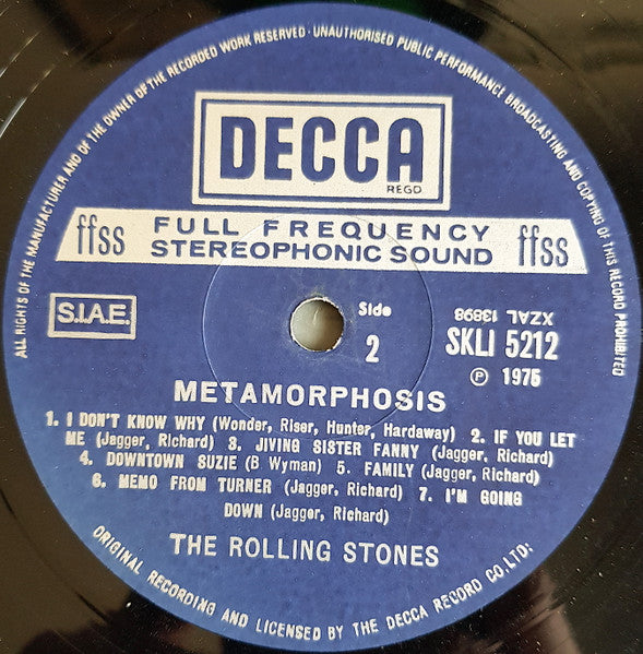 The Rolling Stones - Metamorphosis
