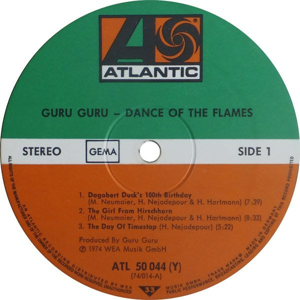 Guru Guru - Dance Of The Flames