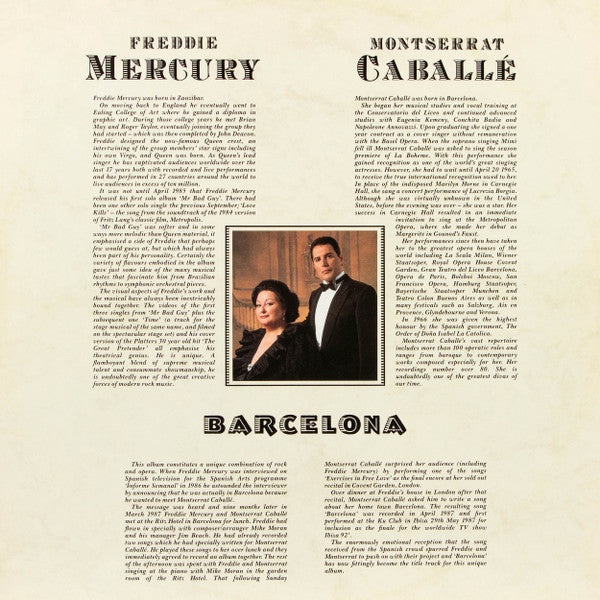 Freddie Mercury - Barcelona