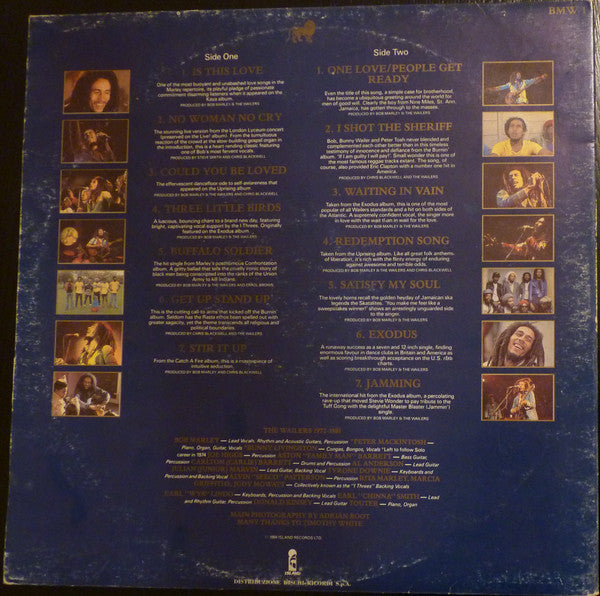 Bob Marley & The Wailers - Legend - The Best Of Bob Marley And The Wailers