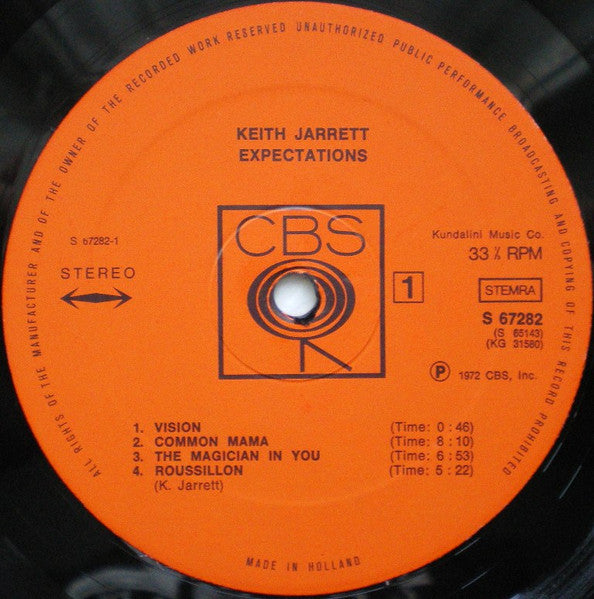 Keith Jarrett - Expectations