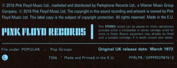 Pink Floyd - The Dark Side Of The Moon