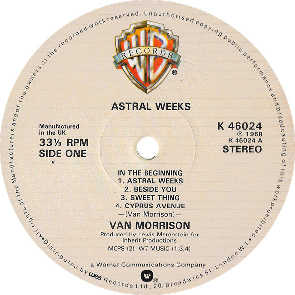 Van Morrison - Astral Weeks