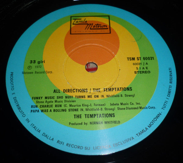The Temptations - All Directions