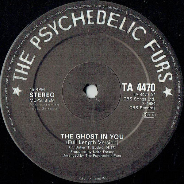 The Psychedelic Furs - The Ghost In You