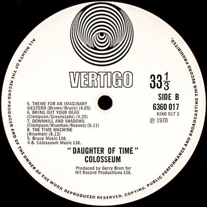 Colosseum - Daughter Of Time