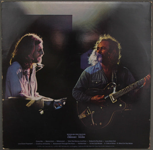 Crosby & Nash - Wind On The Water