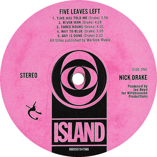 Nick Drake - Five Leaves Left (nuovo)