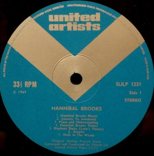 Francis Lai - Hannibal Brooks (Original Motion Picture Score)