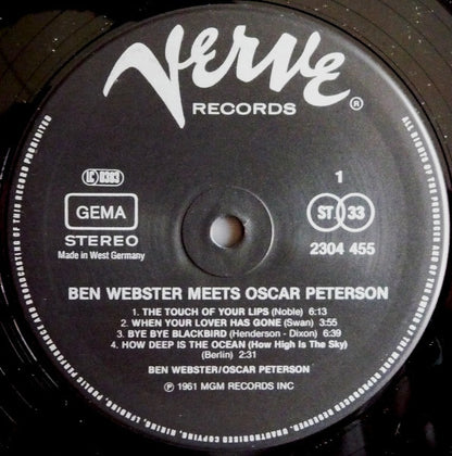 Ben Webster - Ben Webster Meets Oscar Peterson