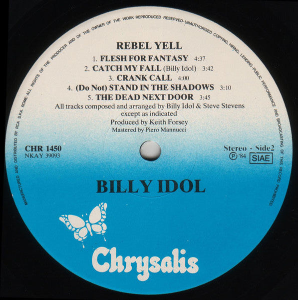 Billy Idol - Rebel Yell