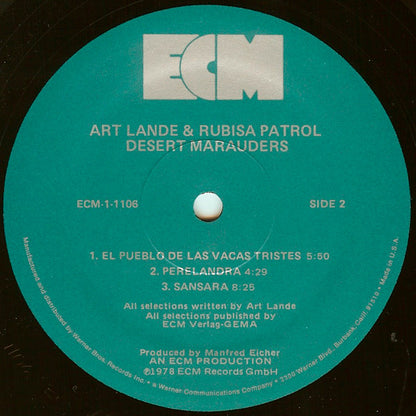 Art Lande - Desert Marauders