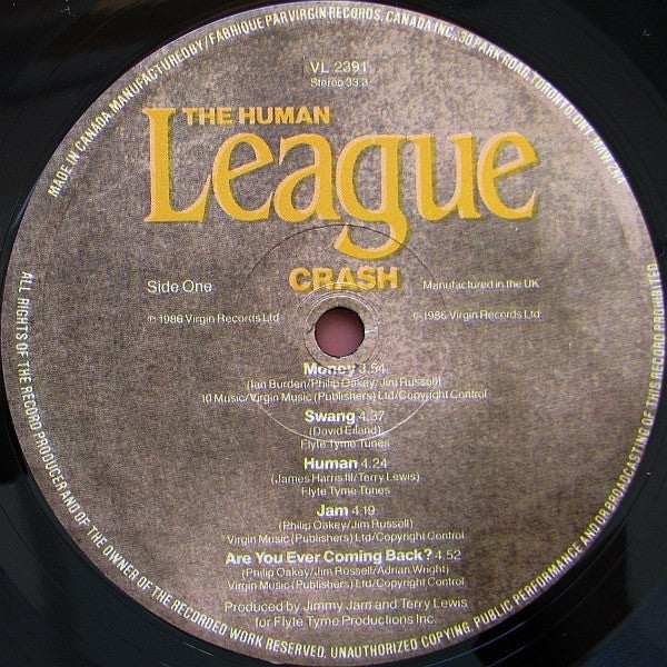 The Human League - Crash