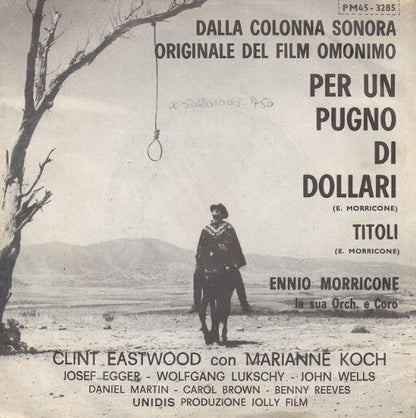 Ennio Morricone - Per Un Pugno Di Dollari (7")