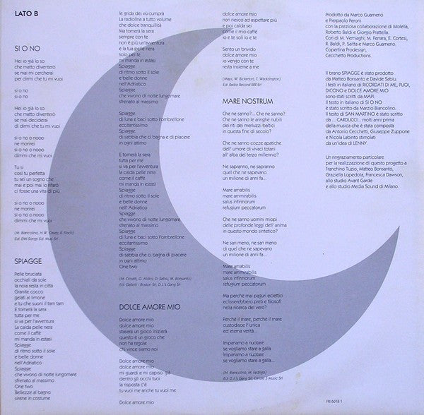 Fiorello - Spiagge & Lune
