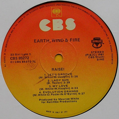 Earth, Wind & Fire - Raise!