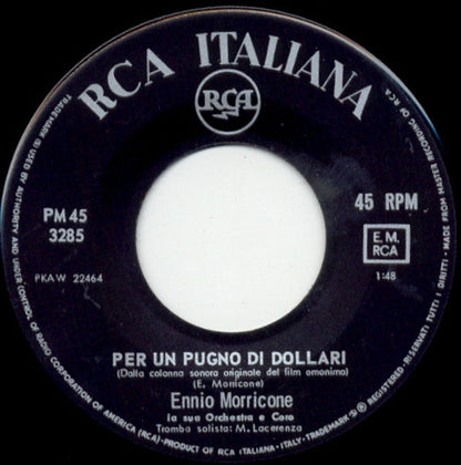Ennio Morricone - Per Un Pugno Di Dollari (7")