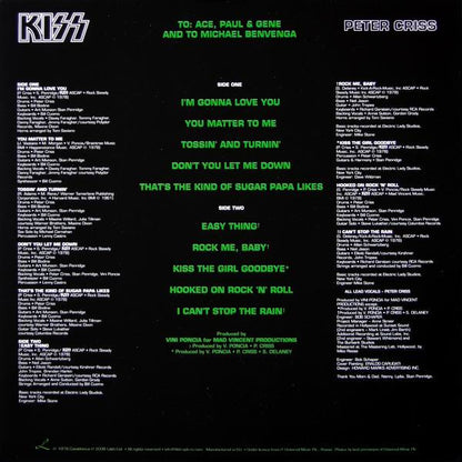 Kiss - Peter Criss (nuovo)