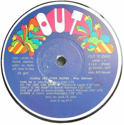 Roxy Robinson - Silence And Other Sounds