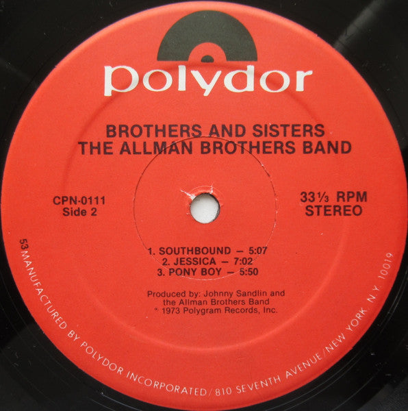 The Allman Brothers Band - Brothers And Sisters