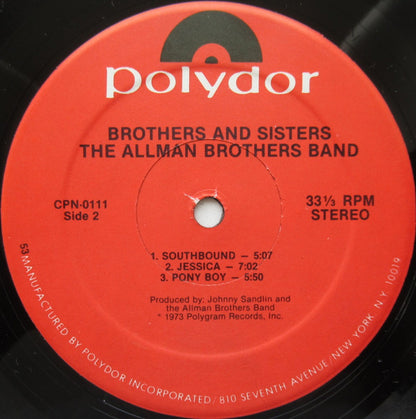 The Allman Brothers Band - Brothers And Sisters