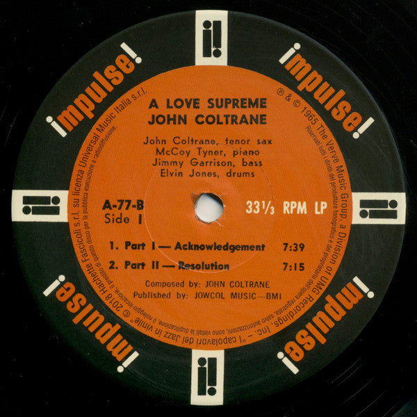 John Coltrane - A Love Supreme